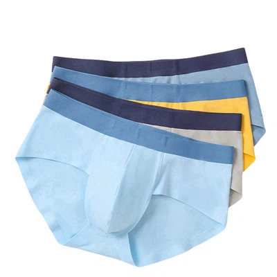 OEM / Custom Four Seasons Recycled Fiber Wholesale Mens Pouch Briefs